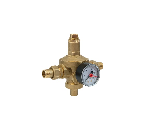 Регулятор давления Giacomini мембранный латунь R153MK Ду15 Ру25 G1/2 НР R153MY103 022-2472