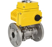 Шаровой кран DN.ru КШФПТ-ISO.304.180 Ду50 Ру40 с электроприводом QT-005 220В D160-09977