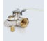 Кран шаровой латунный со спускником Aquasfera 1112 Standard Ду20, Ру30, муфта/муфта, полнопроходной, рычаг 1112-02 107-7418 4