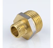 Ниппель латунный переходной Aquasfera Ду40x32, НР, никель 9023-11 128-6206