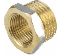 Футорка латунная Aquasfera Ду50x32, резьба/муфта, никель 9024-14 128-6214