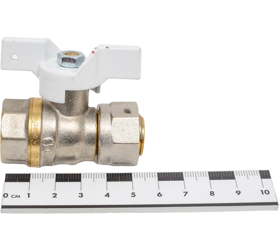 Кран для манометра Aquasfera латунь, 1124 Standard G1/2"-М20x1,5 Ру40 м/нак/г 1124-03 012-0305