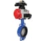 Затвор DN.ru GG25-316L-NBR Ду125 Ру16 с пневмоприводом, пневмораспределителем, БКВ D050-17361 1
