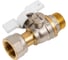 Кран для манометра Aquasfera латунь, 1125 Standard G1/2"-М20x1,5 Ру40 р/нак/г 1125-03 012-0308 2