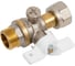 Кран для манометра Aquasfera латунь, 1125 Standard G1/2"-М20x1,5 Ру40 р/нак/г 1125-03 012-0308 3