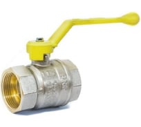 Шаровой кран LD латунь никель, газ Pride Ду50 Ру25 ВР 007-8028