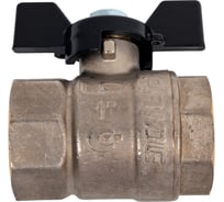 Шаровой кран LD Pride латунь никель Ду25 Ру40 ВР 007-9928