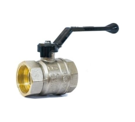 Шаровой кран LD Pride латунь никель Ду25 Ру40 ВР полнопроходной рычаг 007-9929