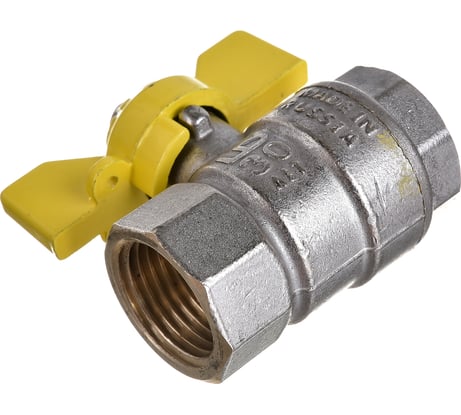 Шаровой кран LD Pride латунь никель, газ Ду15 Ру40 ВР 007-8029 537156