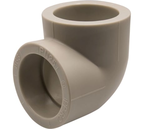 Уголок VRT 63x90 градусов, серый, Россия EVER plast 538421