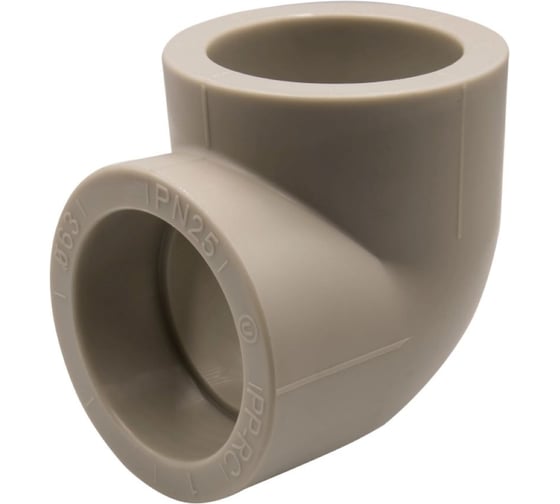 Уголок VRT 63x90 градусов, серый, Россия EVER plast 538421