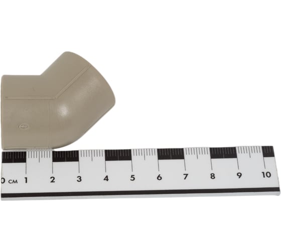 Уголок VRT 20x45 градусов, серый, Россия EVER plast 538410