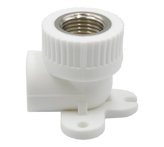 Комбинированный уголок VRT 25х3/4 вн., с креплением белый, Россия EVER plast 538280