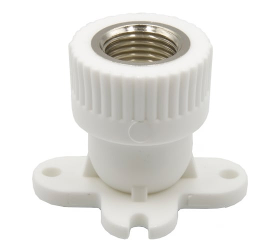 Комбинированный уголок VRT 25х3/4 вн., с креплением белый, Россия EVER plast 538280