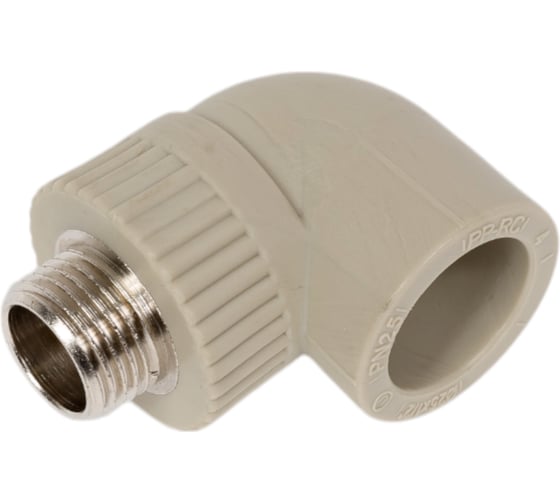 Комбинированный уголок VRT 25х1/2 нар., серый, Россия EVER plast 538426 1