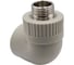 Комбинированный уголок VRT 25х1/2 нар., серый, Россия EVER plast 538426 3