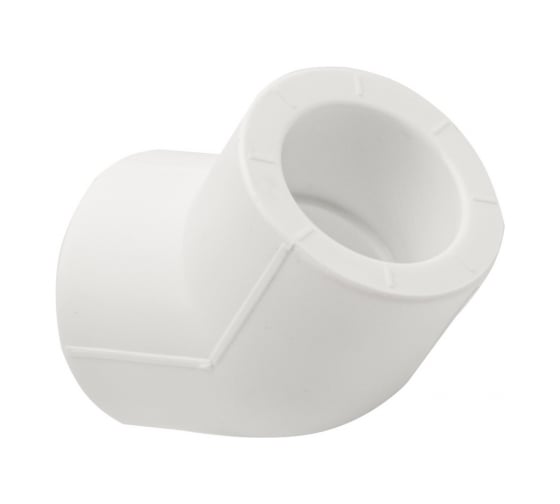Уголок VRT 25x45 градусов, белый, Россия EVER plast 537477