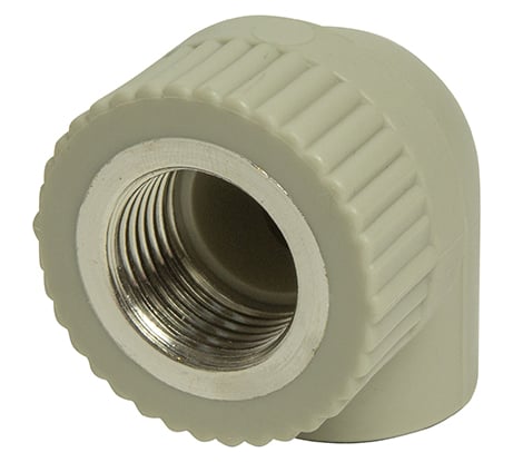 Комбинированный уголок.VRT 20х1/2 вн., серый, Россия EVER plast 538430