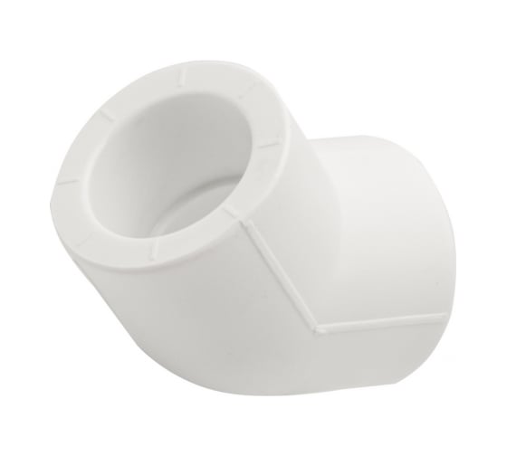 Уголок VRT 50x45 градусов, белый, Россия EVER plast 537481