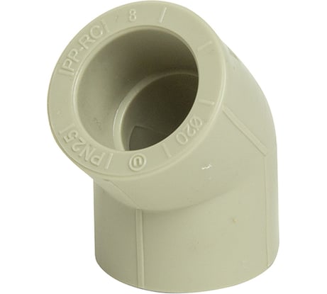 Уголок VRT 50x45 градусов, серый, Россия EVER plast 538414