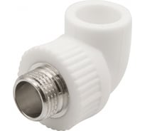 Комбинированный уголок VRT 25х1/2 нар., белый, Россия EVER plast 538263