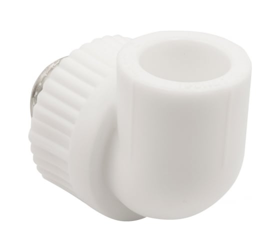Комбинированный уголок VRT 25х1/2 нар., белый, Россия EVER plast 538263
