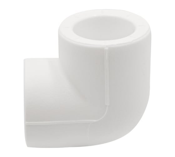 Уголок VRT 63x90 градусов, белый, Россия EVER plast 537490