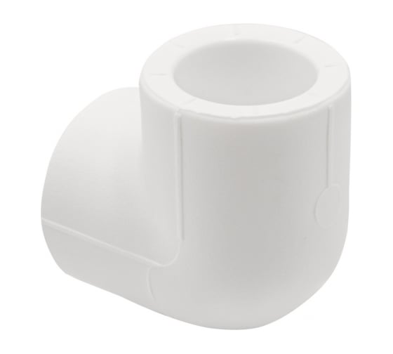 Уголок VRT 63x90 градусов, белый, Россия EVER plast 537490