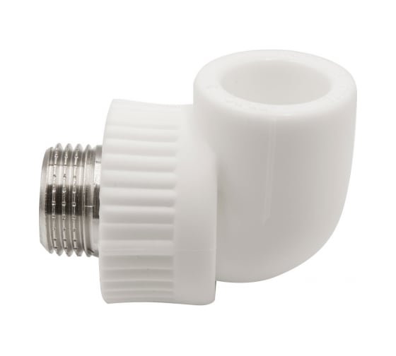Комбинированный уголок VRT 25х3/4 нар., белый, Россия EVER plast 538264