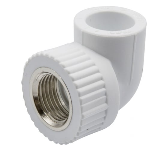 Комбинированный уголок VRT 25х3/4 вн., белый, Россия EVER plast 538270 1