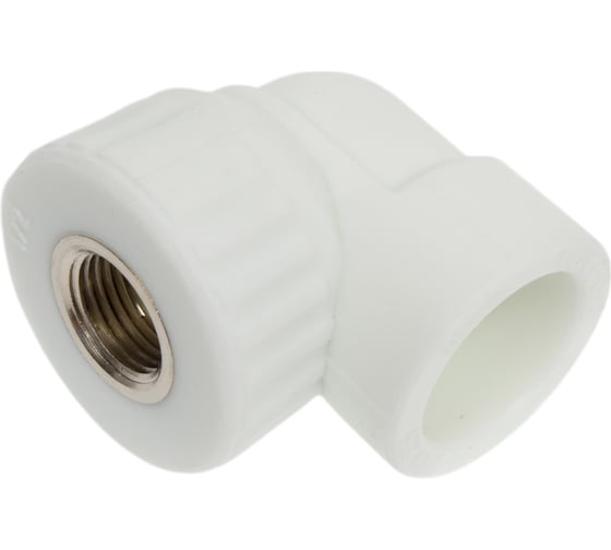 Угольник переходной Valfex с внутренней резьбой, 32x1/2", белый 10125232 1