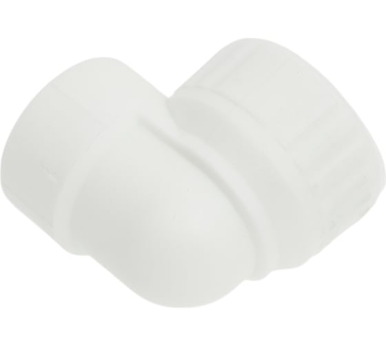 Угольник переходной Valfex с внутренней резьбой, 32x1/2", белый 10125232
