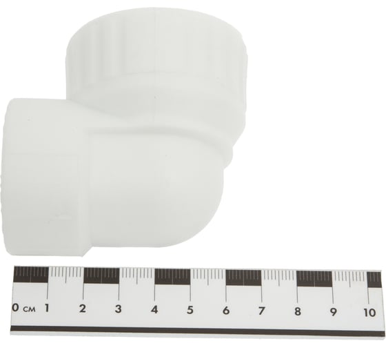 Угольник переходной Valfex с внутренней резьбой, 32x1/2", белый 10125232
