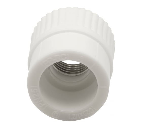 Комбинированная муфта VRT внутренняя, 25х1/2", EVER plast, белый 538227