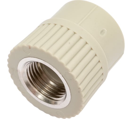 Комбинированная муфта VRT внутренняя, 25х1/2", EVER plast, серый 538311