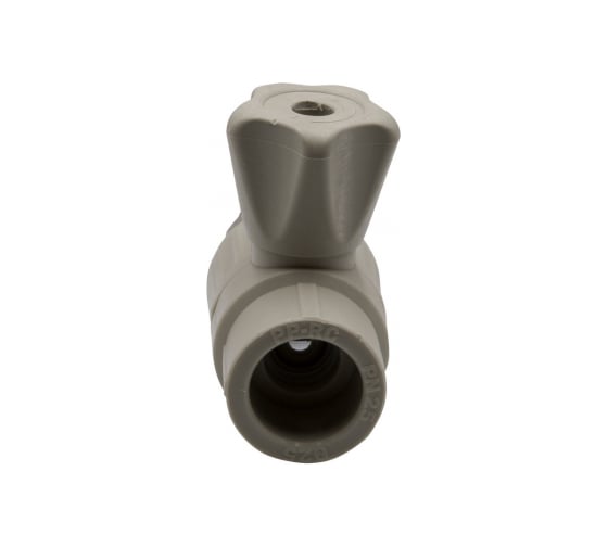 Шаровой кран VRT американка, 25-3/4", прямой, EVER plast, серый 538452