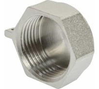 Заглушка VRT 1/2", внутренняя, с контрольным отверстием, никель 1910-000015 503080 16531513