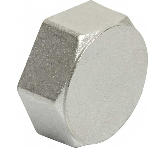 Заглушка VRT 1/2", внутренняя, с контрольным отверстием, никель 1910-000015 503080
