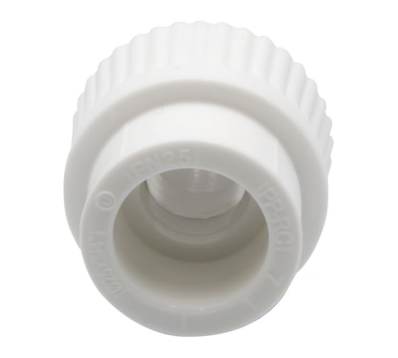 Комбинированная муфта VRT наружная, 25х3/4", EVER plast, белый 538242