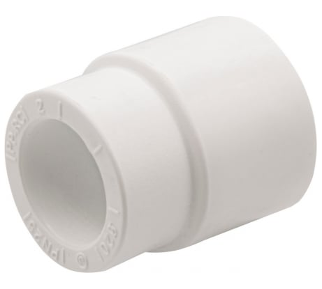Переходная муфта VRT 32/20, наружная/внутренняя, EVER plast, белый 537522