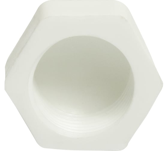 Заглушка VRT резьбовая, 1/2", внутренняя, белый 542471