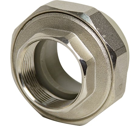 Комбинированная муфта VRT разъемная, внутренняя, 50х1 1/2", EVER plast, серый 540009