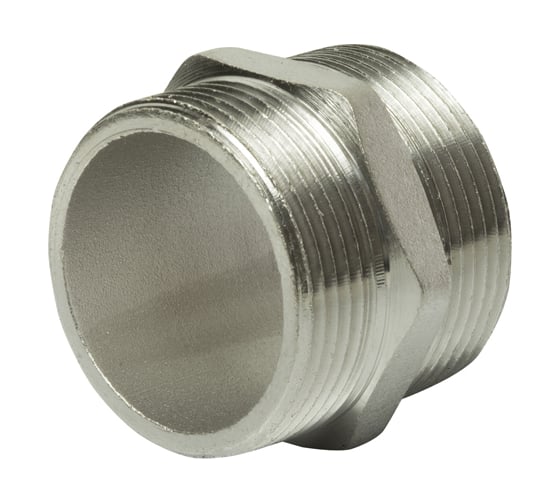 Ниппель VRT 1 1/2", наружная/наружная, никель 1900-004040 511823