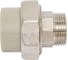 Комбинированная муфта VRT разъемная, наружная, 25х3/4", EVER plast, серый 515317 3