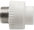 Комбинированная муфта VRT наружная, 20х3/4", EVER plast, белый 538240 2