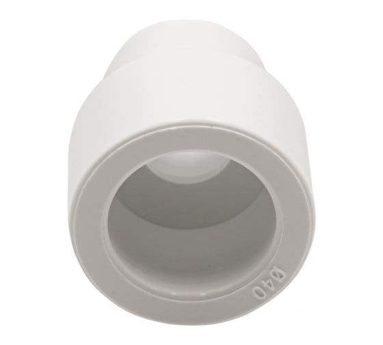 Переходная муфта VRT 40/20, наружная/внутренняя, EVER plast, белый 537524