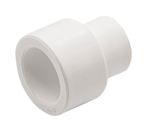 Переходная муфта VRT 40/20, наружная/внутренняя, EVER plast, белый 537524