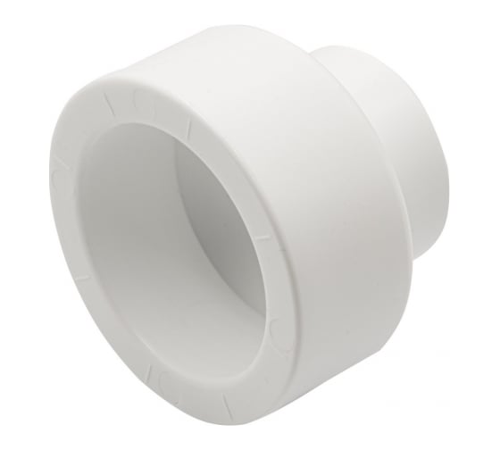 Переходная муфта VRT 50/32, внутренняя/внутренняя, EVER plast, белый 537507