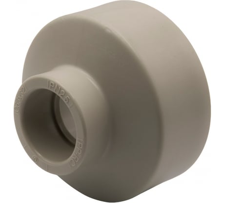 Переходная муфта VRT 63/32, внутренняя/внутренняя, EVER plast, серый 538345