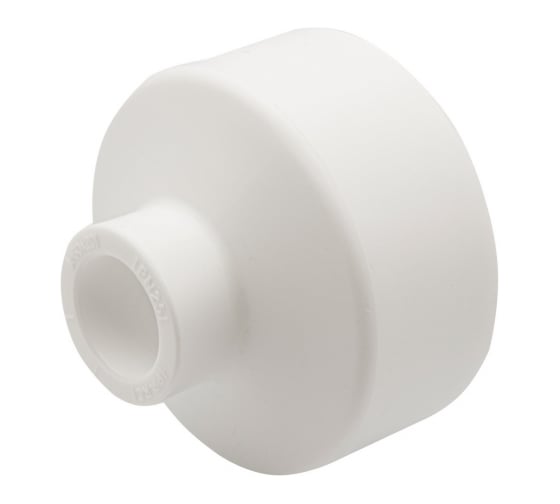 Переходная муфта VRT 50/20, внутренняя/внутренняя, EVER plast, белый 537501 1